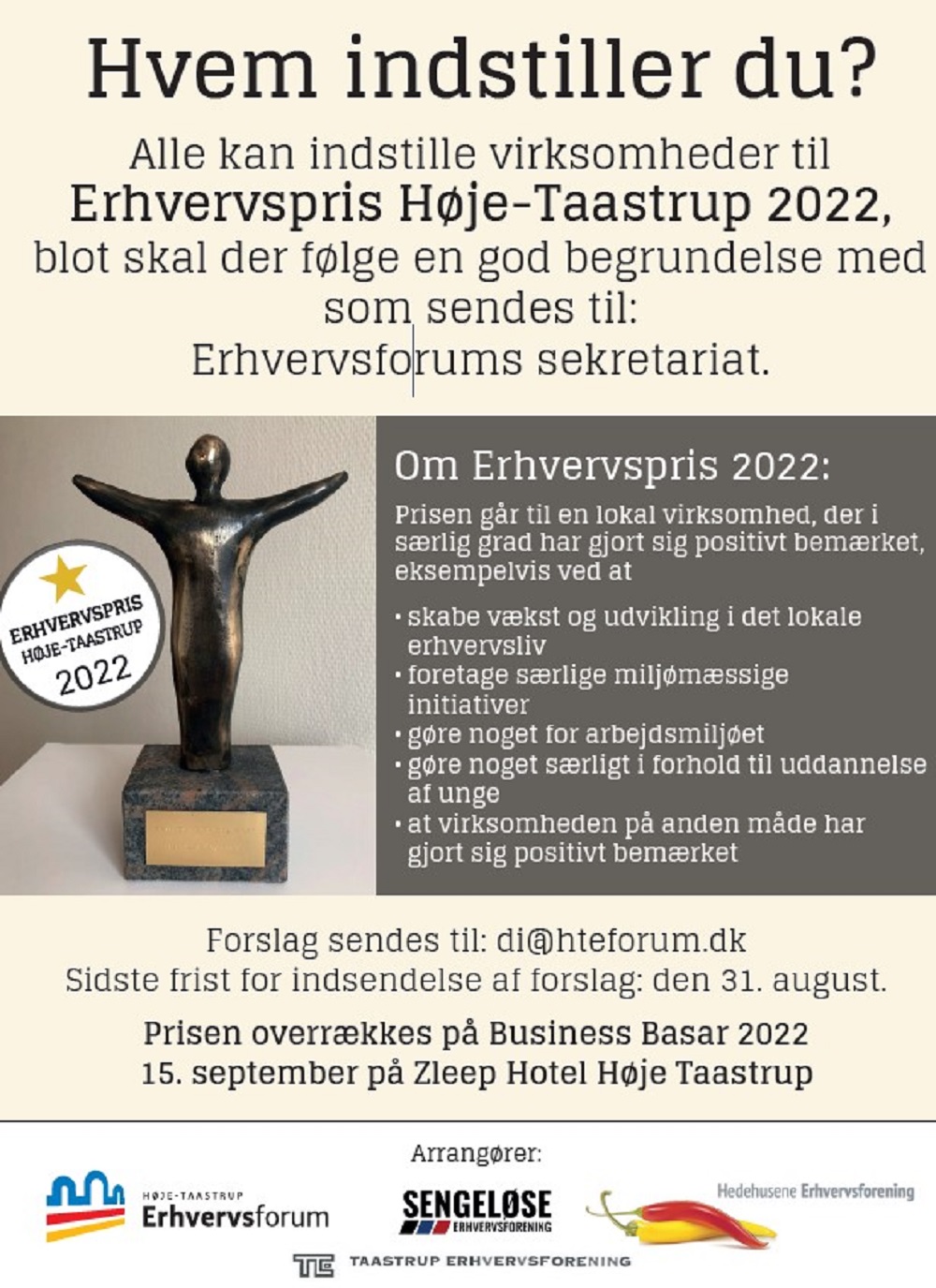 Erhvervspris Høje-Taastrup 2022